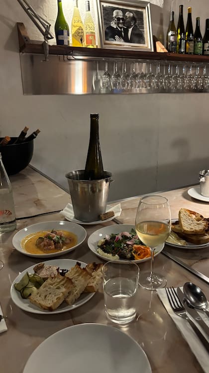 Los variados platitos de Silvino: el favorito del dueño de casa, las berenjenas