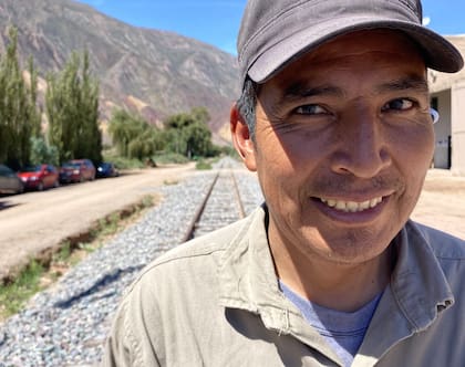 Los vecinos cernos al cerro Paleta de Pintor se entusiasman con la llegada del tren