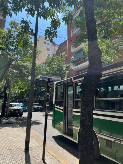 Los vecinos consultados por LA NACION reconocieron que los robos de celulares son moneda corriente, especialmente cuando los pasajeros bajan en la parada del colectivo.