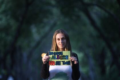 Romina Rocca es una estudiante de Ciencias Políticas que defiende el Bosque Alegre en San Isidro