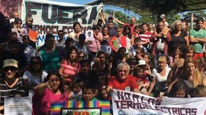 Los vecinos de Matheu se movilizaron contra la instalación de dos centrales térmicas