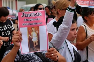 Los vecinos de Monte Maíz acompañaron el pedido de justicia de la mamá de Nayara.