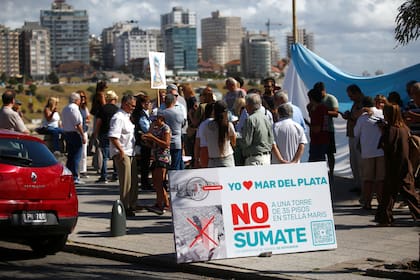 Los vecinos volvieron a presentarse ante la Justicia