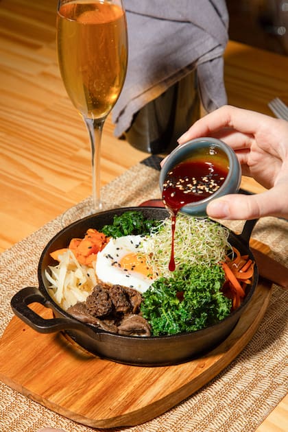 Los vegetales de la huerta están presentes en todos los platos