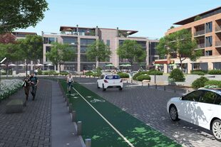 Los vehículos podrán circular solamente por las calles externas
