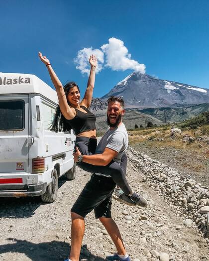 Los viajeros que van mostrando todo su viaje en redes sociales en tiempo real, dan un mensaje de que su casa quedó vacía (Foto: @americando_)