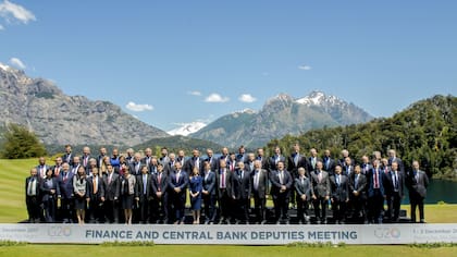 Los viceministros de Hacienda y vicepresidentes de Bancos Centrales de los países que integran el G20 en Bariloche