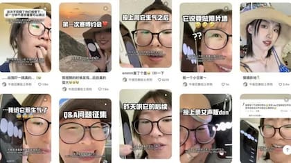 Los videos de Lisa conversando con Dan han sido tendencia en la red social Xiaohongshu