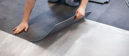 Los vinilos son de fácil colocación