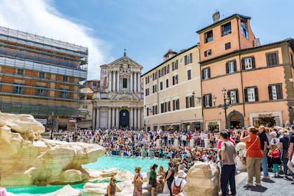 Los visitantes deberán pagar 2 euros para poder visitar la Fontana di Trevi
