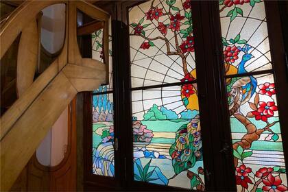 Los vitrales se conservan originales