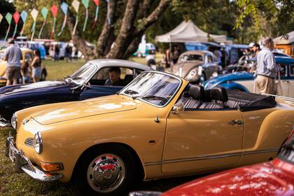 Los Volkswagen Karmann mostrando toda su elegancia.