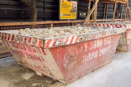 Los volquetes ahora tienen tiempo de permanencia específico