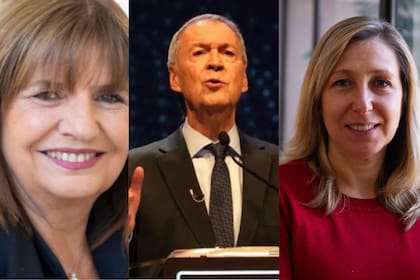 Los votos de Patricia Bullrich, Juan Schiaretti y Myriam Bregman (de izquierda a derecha) serán claves para el balotaje del 19 de noviembre
