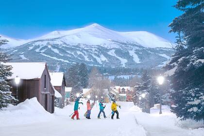 Los yanquis alquilan sus casas de invierno. En www.pinnaclelodging.com podés ver las opciones. una más linda que otra