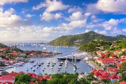 Los yates del puerto de Gustavia, en St. Barth