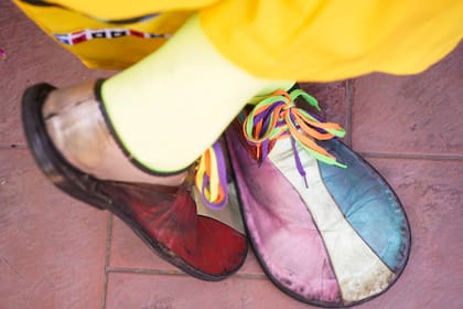 Los zapatos de Puchito, su sello personal