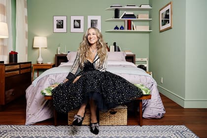 Los zapatos ocupan un lugar central en el vestidor de Carrie Bradshaw