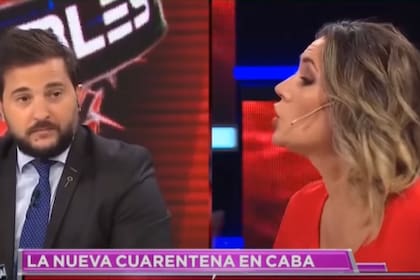 Losada explica que las discusiones que protagonizaba con Diego Brancatelli eran reales. "Él piensa una cosa y yo pienso otra". Fuente: América TV