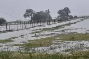 Volvió la lluvia a una región que parecía olvidada y ahora temen por otro fenómeno extremo