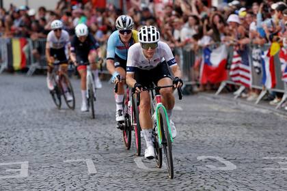 Lotte Kopecky, de Bélgica, también tuvo sus distinciones