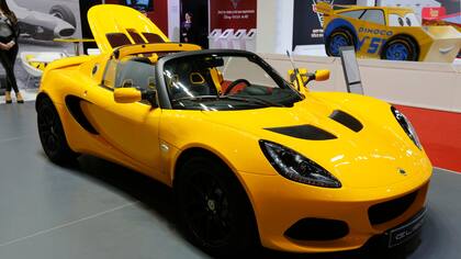 Lotus Elisé en el Salón del Automóvil