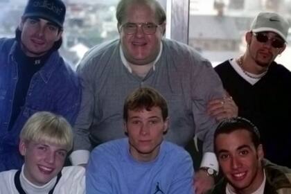 Lou Pearlman con los Backstreet Boys