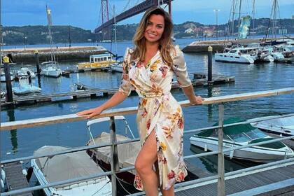 Louise Glover también trabaja como modelo