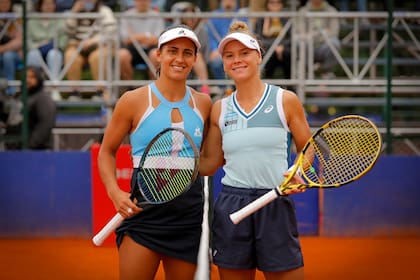 Lourdes Carlé y Laura Pigossi protagonizaron la final de singles del Argentina Open 