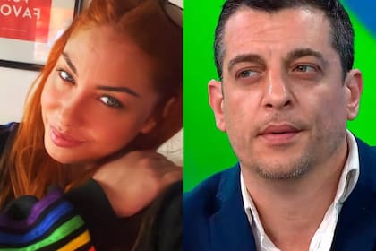 Lourdes Fernández y su expareja, Leandro García Gómez