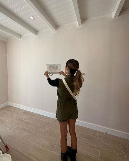 Lourdes Sánchez compartió los avances de la casa que está construyendo en Corrientes