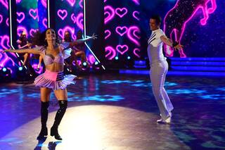 Showmatch: Pampita como jurado se cruzó con Diego Ramos y Lourdes Sánchez