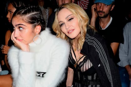 Lourdes, todavía siendo invitada por Madonna a la Semana de la Moda de Nueva York, en 2016