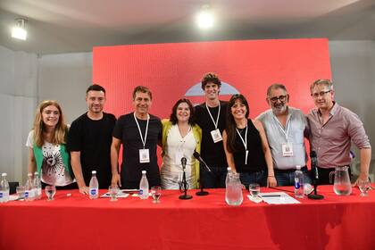 Lousteau junto a las autoridades del Comité Nacional del radicalismo