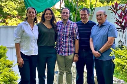 Ls refugiados en en la embajada argentina en Caracas que abandonaron la sede diplomática y están fuera de Venezuela