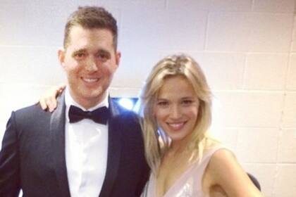 Lu y Bublé, una pareja que supo combatir la distancia