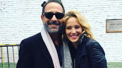 Lu y Guillermo, horas antes de la premiere de Los que aman odian