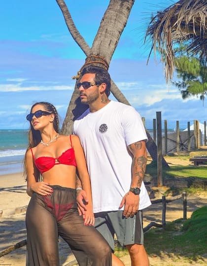 Luana Andrade y su novio tenían dos años de relación