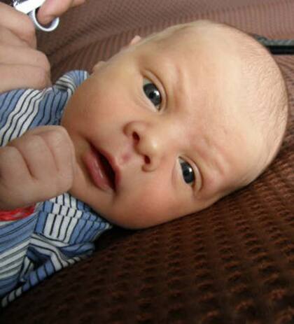 Luca, el hijo de María Eugenia