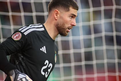 Luca Zidane jugó su tercer partido en la selección de Argelia y el primero en una Copa Africana.