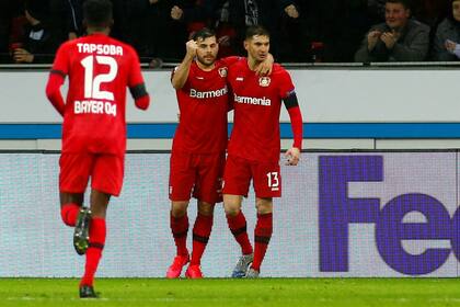 El Bayer Leverkusen de Lucas Alario buscará acceder a los cuartos de final de la Europa League