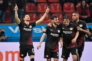 Lucas Alario anotó y asistió en la victoria de Bayer Leverkusen