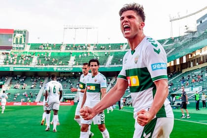 Lucas Boyé, de buena temporada en Elche