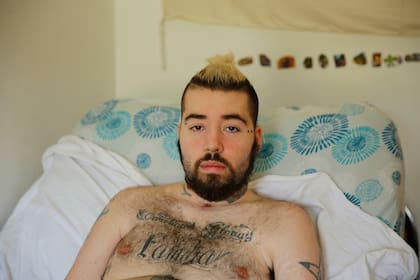 Lucas Cabello quedó cuadripléjico tras ser baleado frente a su vivienda en La Boca, en noviembre de 2015