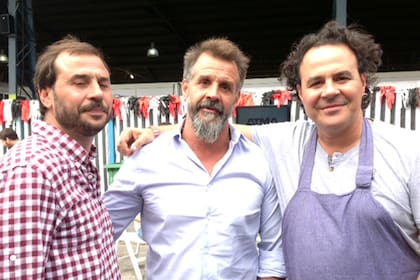 Lucas, Christian y Roberto hoy