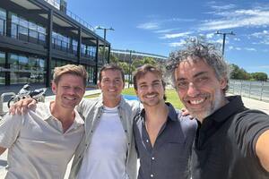 Lucas Gamarnik, Juan Cruz Forgioni, Pablo Kruls y Maximiliano Abrutsky, los creadores de Motivia