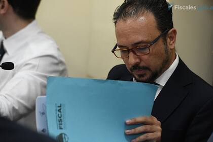 El fiscal general Sandro Abraldes