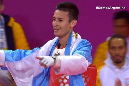 Lucas Guzmán, campeón panamericano.