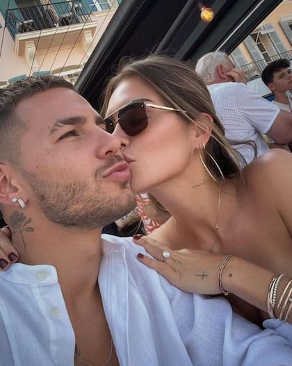 Lucas Hernández y Victoria Triay