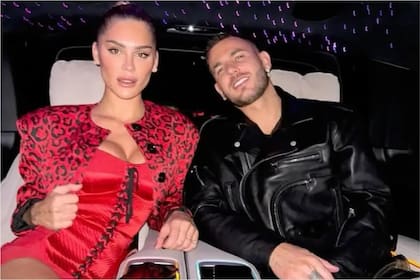 Lucas Hernández y Victoria Triay revelaron el sexo de su bebé